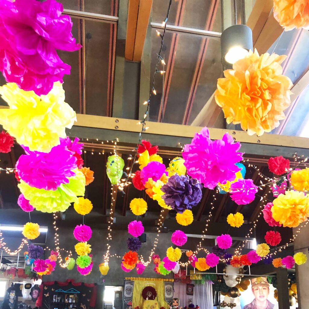 Día de los Muertos Altars in the sherman heights community center