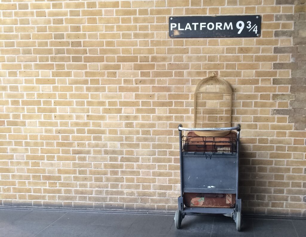 9 3/4 Platform in King's Cross Station