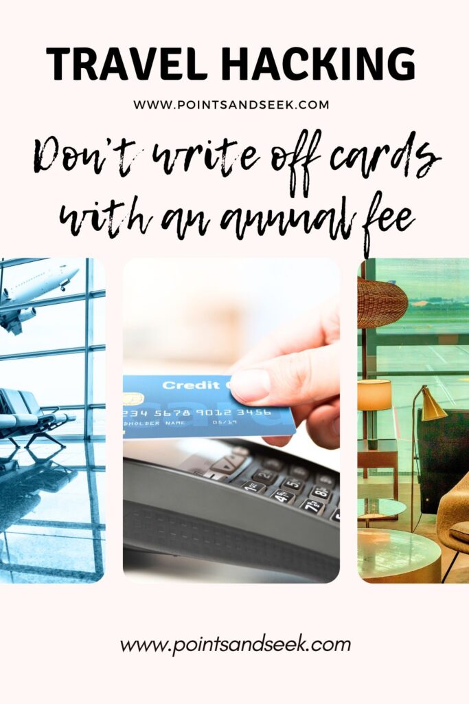 don't write off credit cards with an annual fee