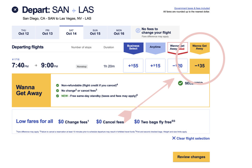 how to rebook when a southwest flight goes on sale